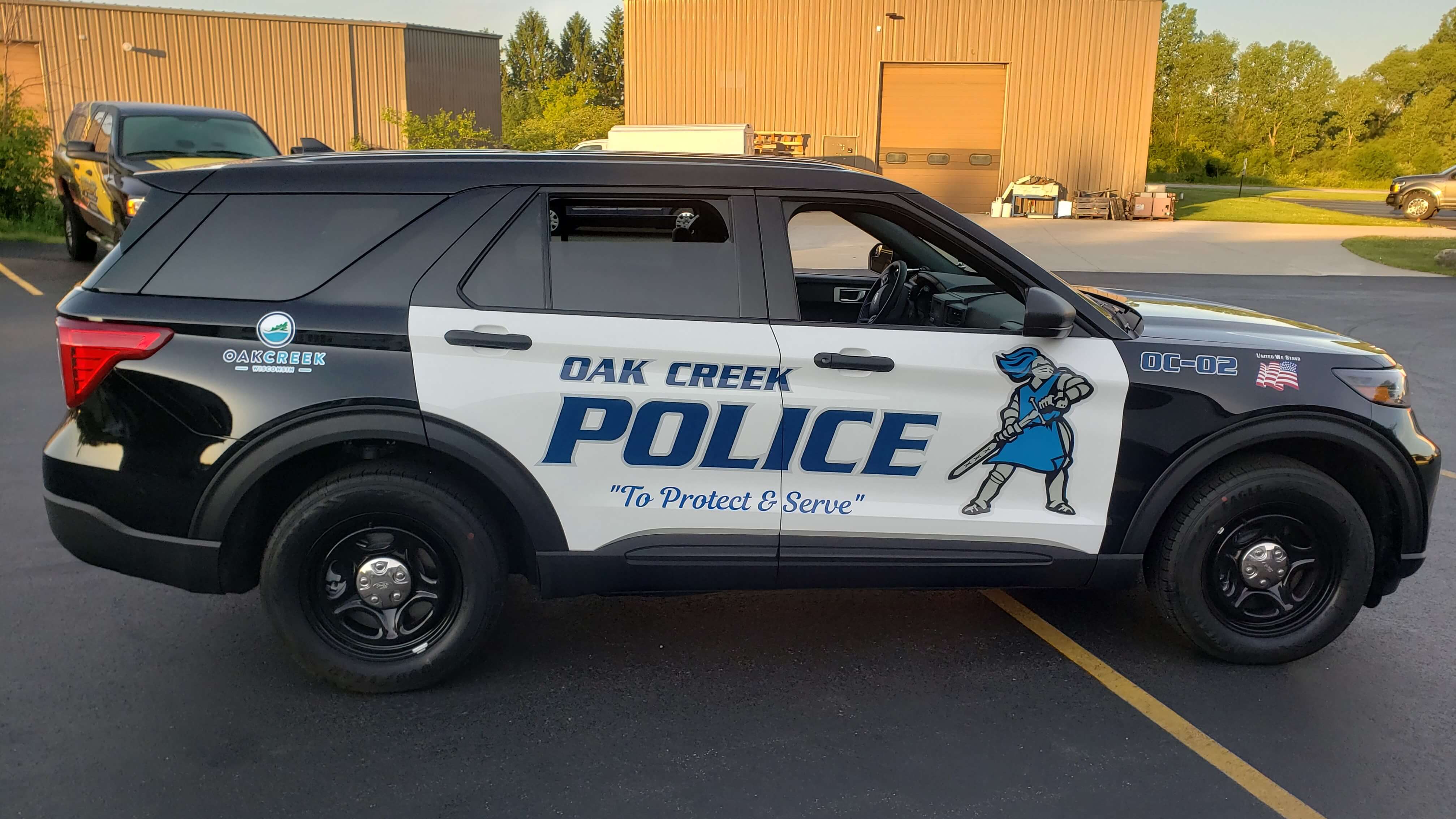 Police Signs, Decals, & Vinyl Wraps Signs & Lines By Stretch